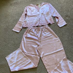 NWT Vintage Victoria’s Secret Pink Pants Lounge Set
